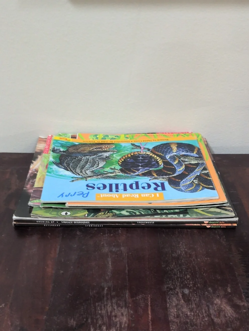 Scholastic Vintage Non Fiction Children's Books Set of 9 Paperback Animal Themed